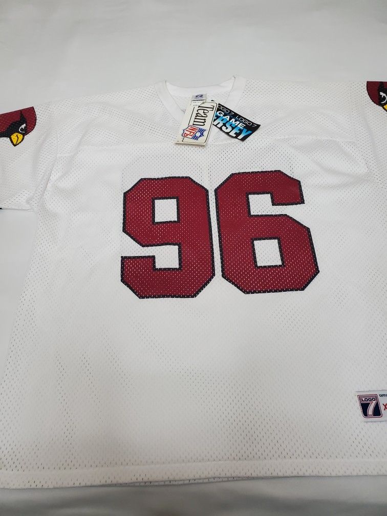Vintage Clyde Simmons Logo7 Arizona Cardinals Jersey XL