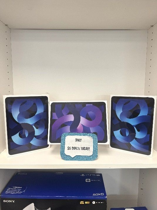 Apple IPad Air 5 - Pay $1 DOWN AVAILABLE - NO CREDIT NEEDED