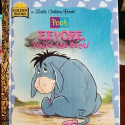 Little Golden Book - Pooh - Eeyore You're The Best, First Edition
