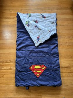 Pottery Barn Kids Sleeping Bag - Superman