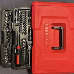 Craftsman 1/4 & 3/8 & 1/2 in. drive SAE Mechanic's Tool Set 256 pc