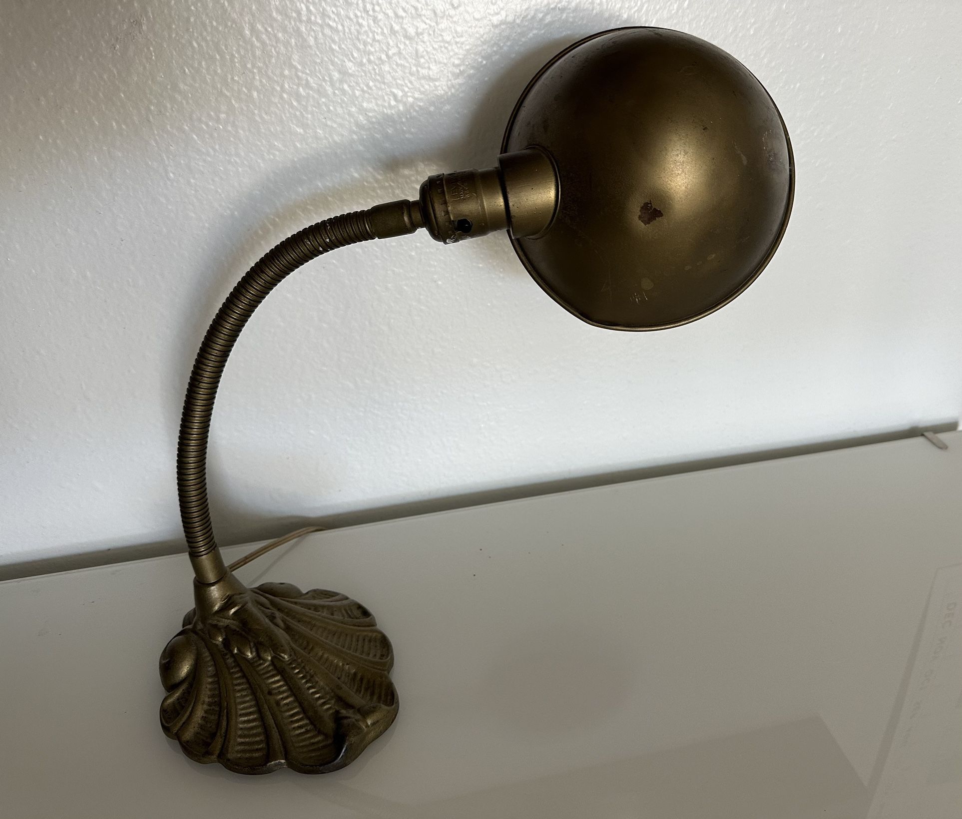 Antique Brass Finished Lamp