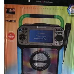 $85. ✅ Singing Machine Groove Cube XL - Black, See Pictures WhsB2,WhsF9 Whs F11