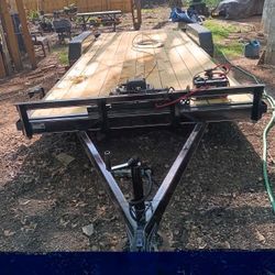 Flat Bed Utility Trailer 