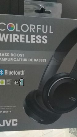 JVC Colorful Wireless Headphones