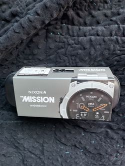 NIXON Mission SS Watch Silver