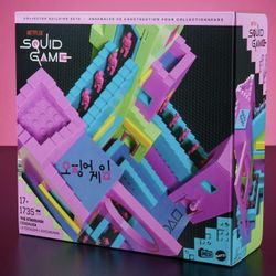 FOR SALE – MEGA™ Squid Game™ Staircase Collector Building Set (1735 PCS) | Ages 17+ | Reserve with $5 USD