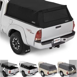 Black SoftTopper Camper Shell