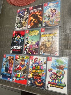 Super Mario 3D world Odyssey Metroid Minecraft Borderlands 3 Disney Illusion Island Nintendo Switch