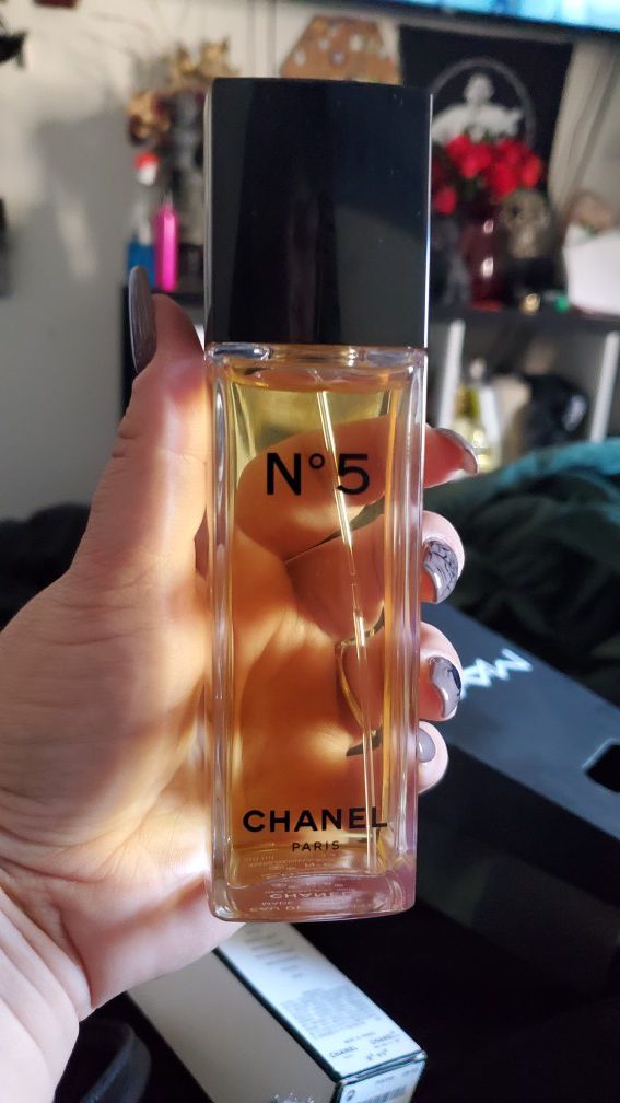 Chanel no 5 perfume. Brand new, received as a gift. The bottle is $105, selling for $55. Christmas is around the corner!