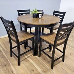 Dining Table Set With 4 Chairs