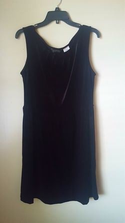 Velvet Little Black Dress size 12