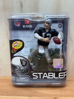 McFarlane Oakland Raiders Ken Stabler NFL Series 29 Action Figure NIB 2012 (Mint Condition)