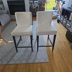 Set Of Two Barstools 