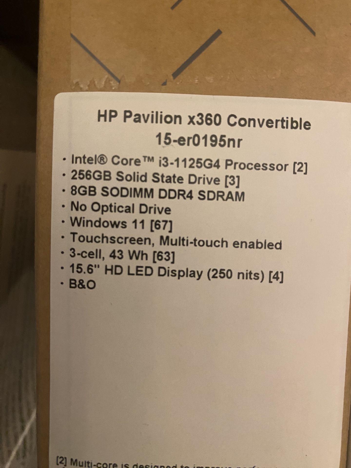 Brand New HP 15 Inch Red