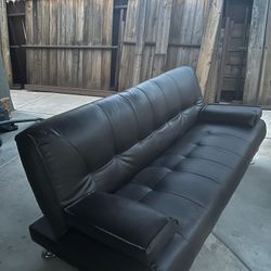 Leather Futon