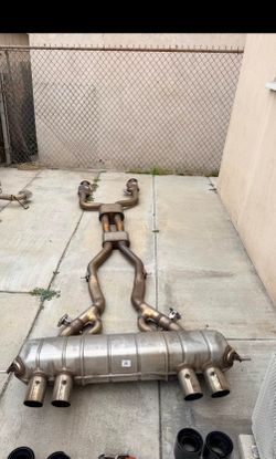 Stock oem g80 m3 exhaust