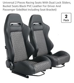 Bucket seats Universal with all parts needed to install
