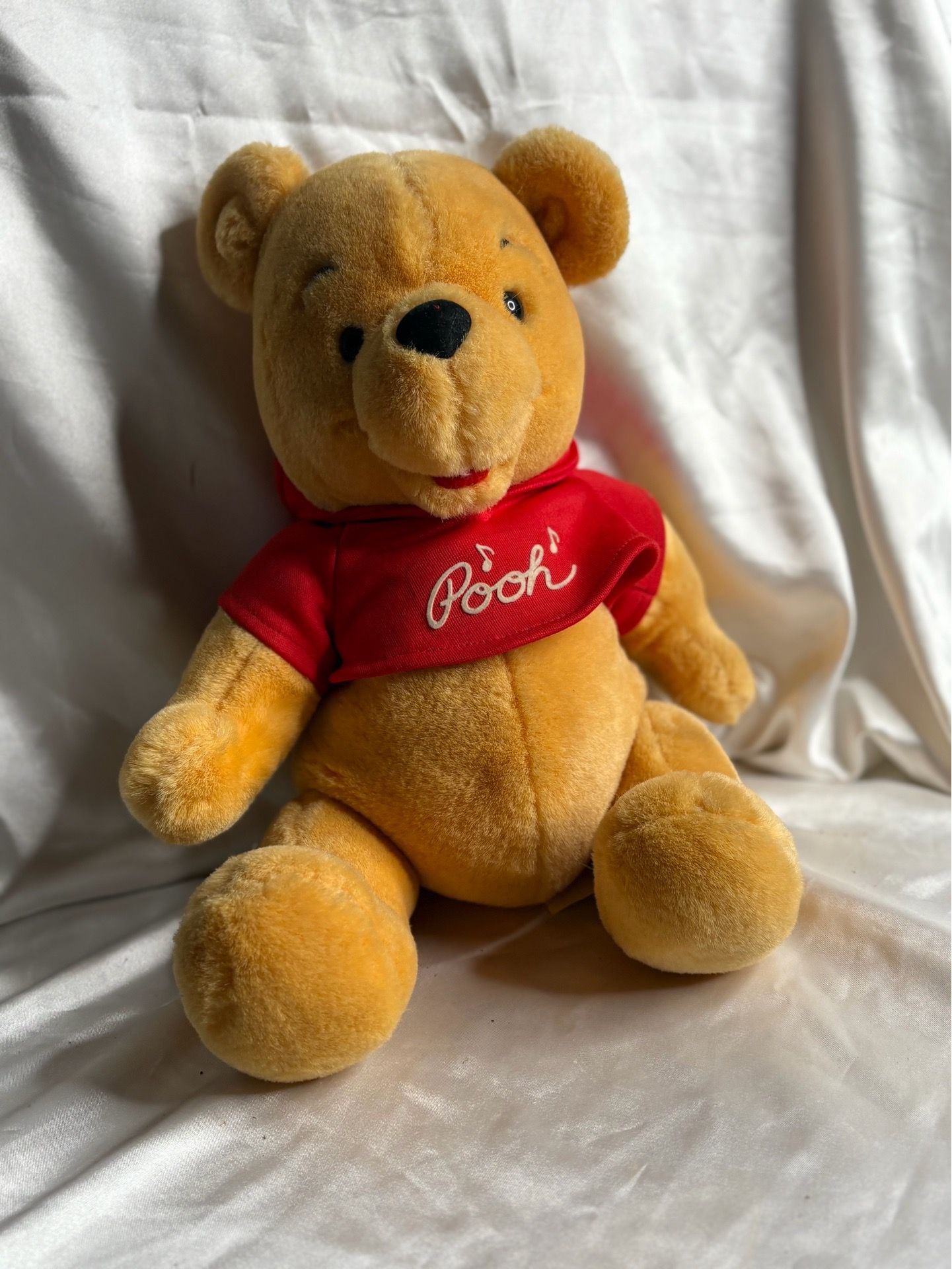 WINNIE THE POOH PLUSH STUFFED ANIMAL FROM DISNEYLAND WALT DISNEY WORLD
