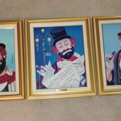 Red Skelton Framed Lithographs and Original Artwork