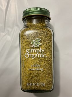 Simply Organic Adobo Seasoning- Glass Bottle -  1 Bottle