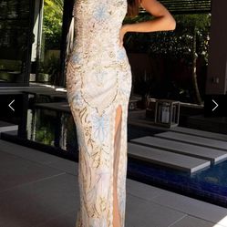 Primavera Mosaic Prom Dress