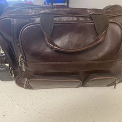 Yogci Leather Messenger Bag/ Laptop $5