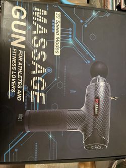 Massage gun and accessories take all for 20