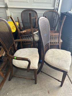 Dining table with 6 chairs
