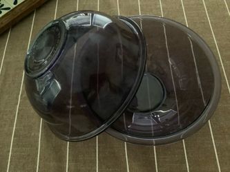 Purple Pyrex bowls