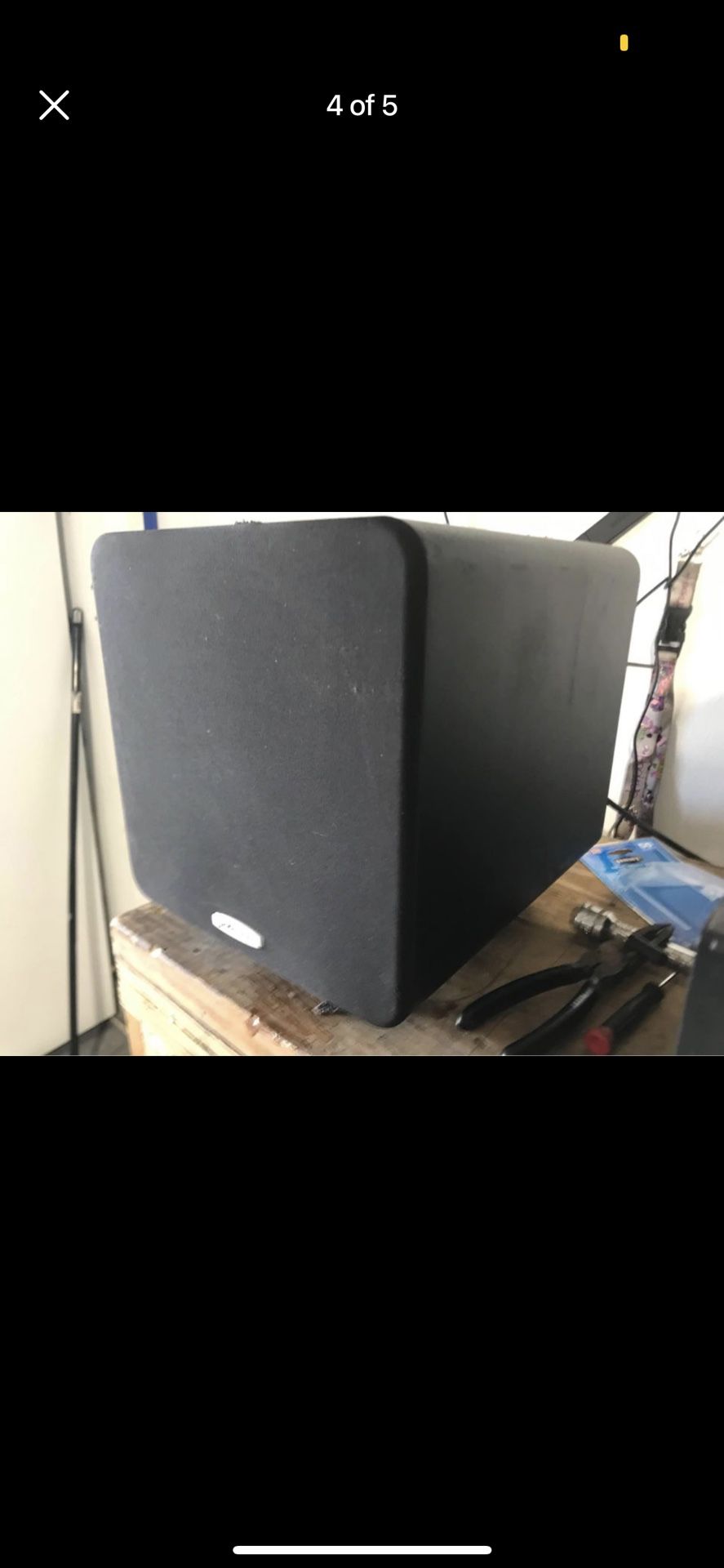 Subwoofer Home Theater Polk Audio 8”