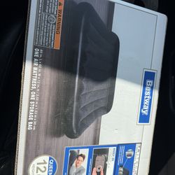 Bestway Queen Air Mattress 12in Built-In Pump • NEW