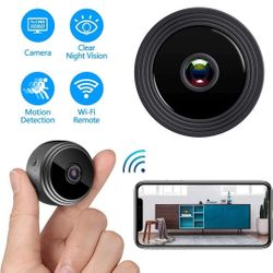 Wireless WiFi Connection Camera - Nanny Camera - pet Camera - Security Surveillance Camera - 1080P HD Camera - Night Vision Camera - SD Card Support
