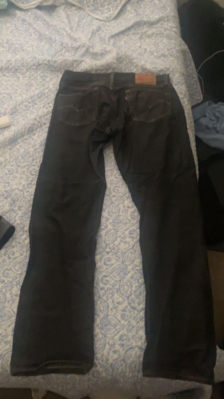 Levi 501s Charcoal