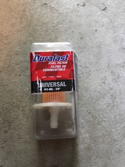 Duralast fuel filter