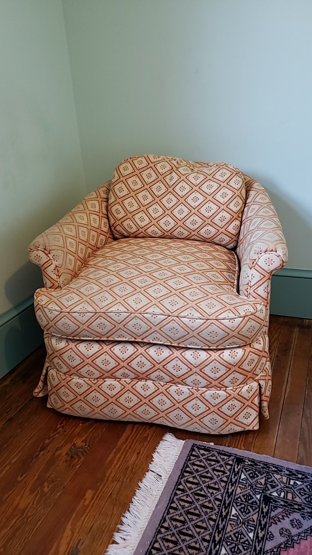 Vintage Plush Chair