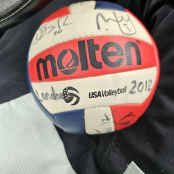 Team USA MENS AUTOGRAPHED London Olympic 2012 Volleyball