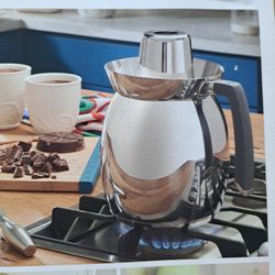 CHOCOLATERA DE 3 QT CLÁSICA DE ACERO INOXIDABLE PRINCESS HOUSE 🌹🌷