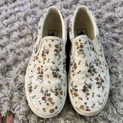 White Vans- Sz 7