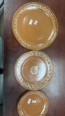 Pottery Plates 