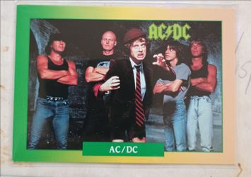 1991 AC/DC trading card