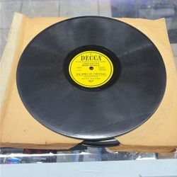 Vintage 78 RPM Record 