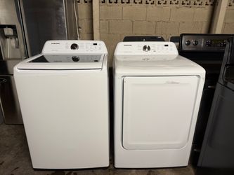 Samsung washer and electric dryer 4.5&7.4 CUFT Extralarge capacity