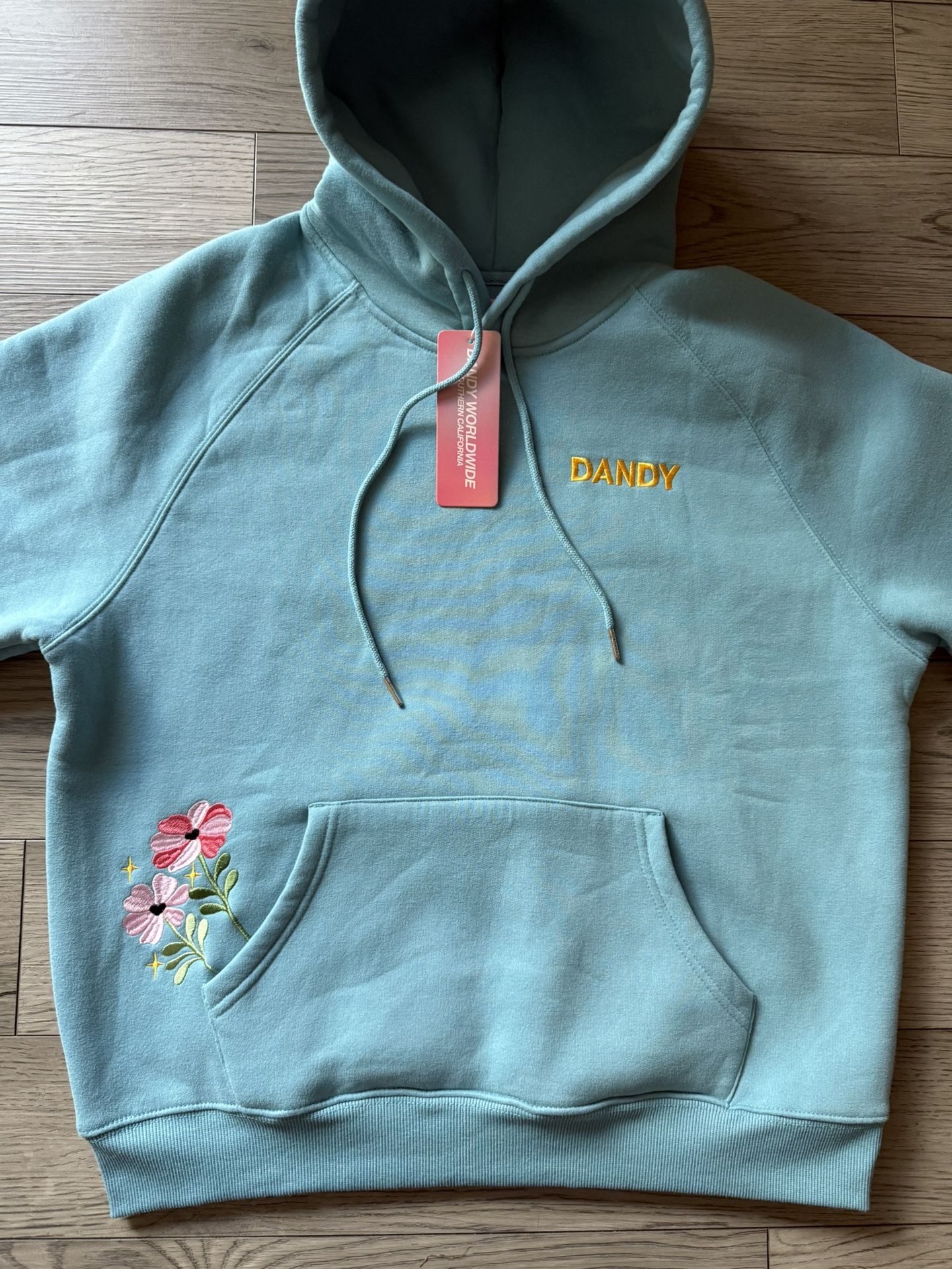 See Description -Dandy "Gift Giving" Oversized Lux Hoodie In Blue