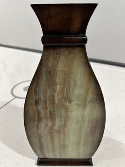 Wood beautiful vase  