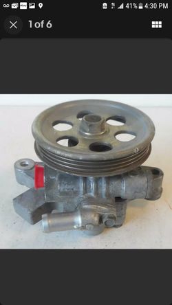 Used 1(contact info removed) Honda Civic 1.6L 4-Cyl Power Steering Pump with Pulley P2A