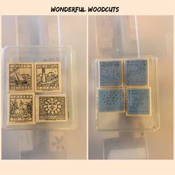Stampin Up! Stamps: Wonderful Woodcuts