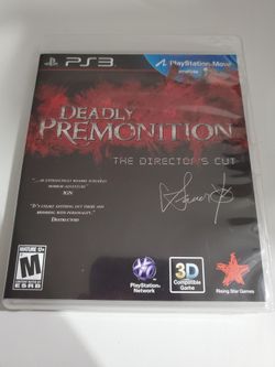 Deadly Premonition The Directors Cut PS3 CIB Pristine