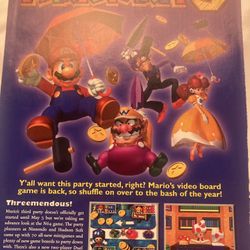 Vintage Mario Party 3 Ad