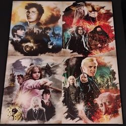 Harry Potter GLASS Frame 16 inch x 20 inch
